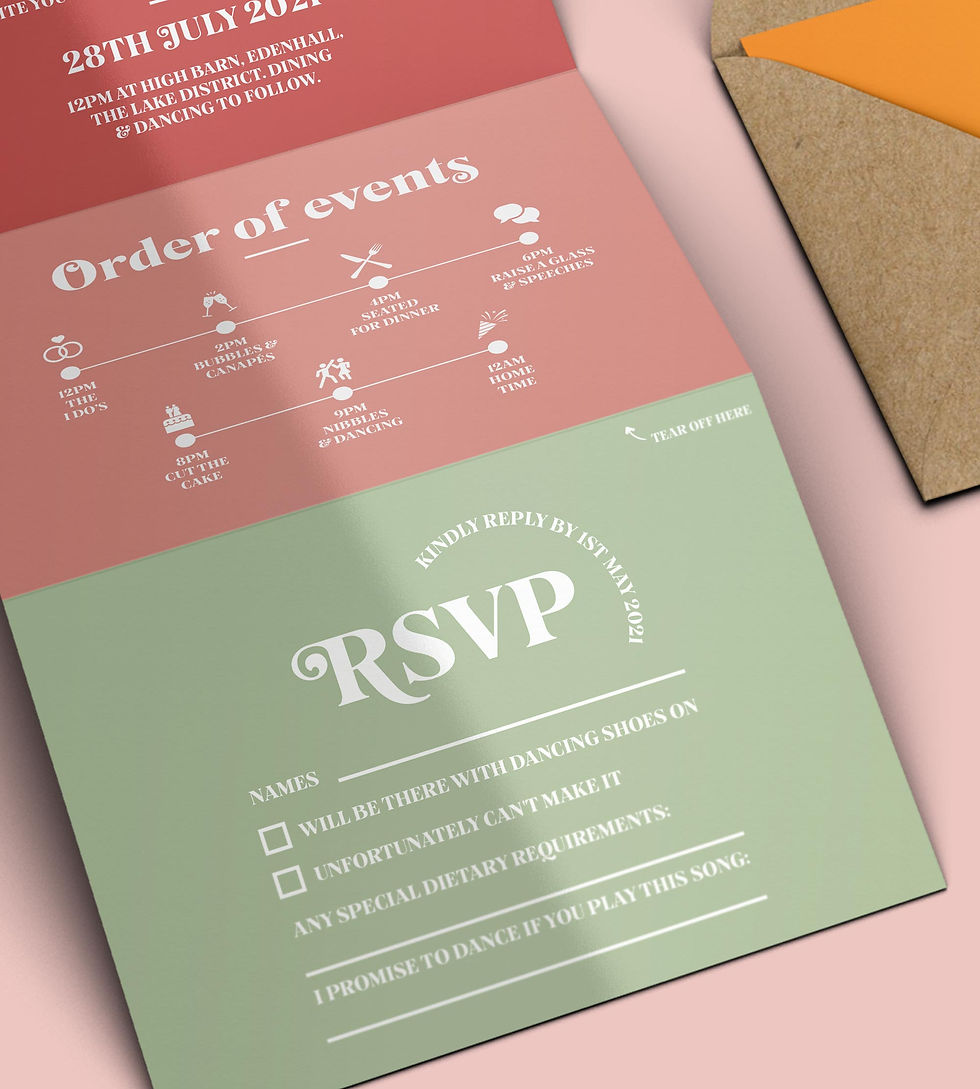Thumbnail: Wedding RSVP Card