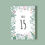 Thumbnail: Printable Table Numbers for Wedding