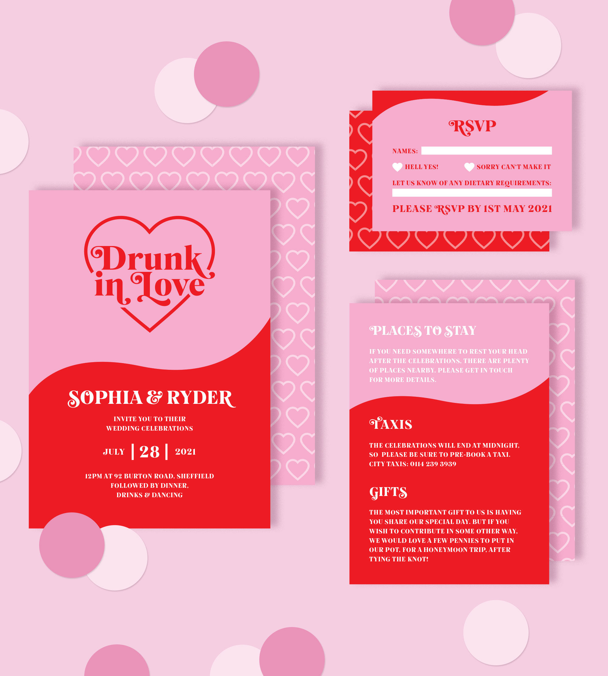 Drunk In Love | Invitation Suite