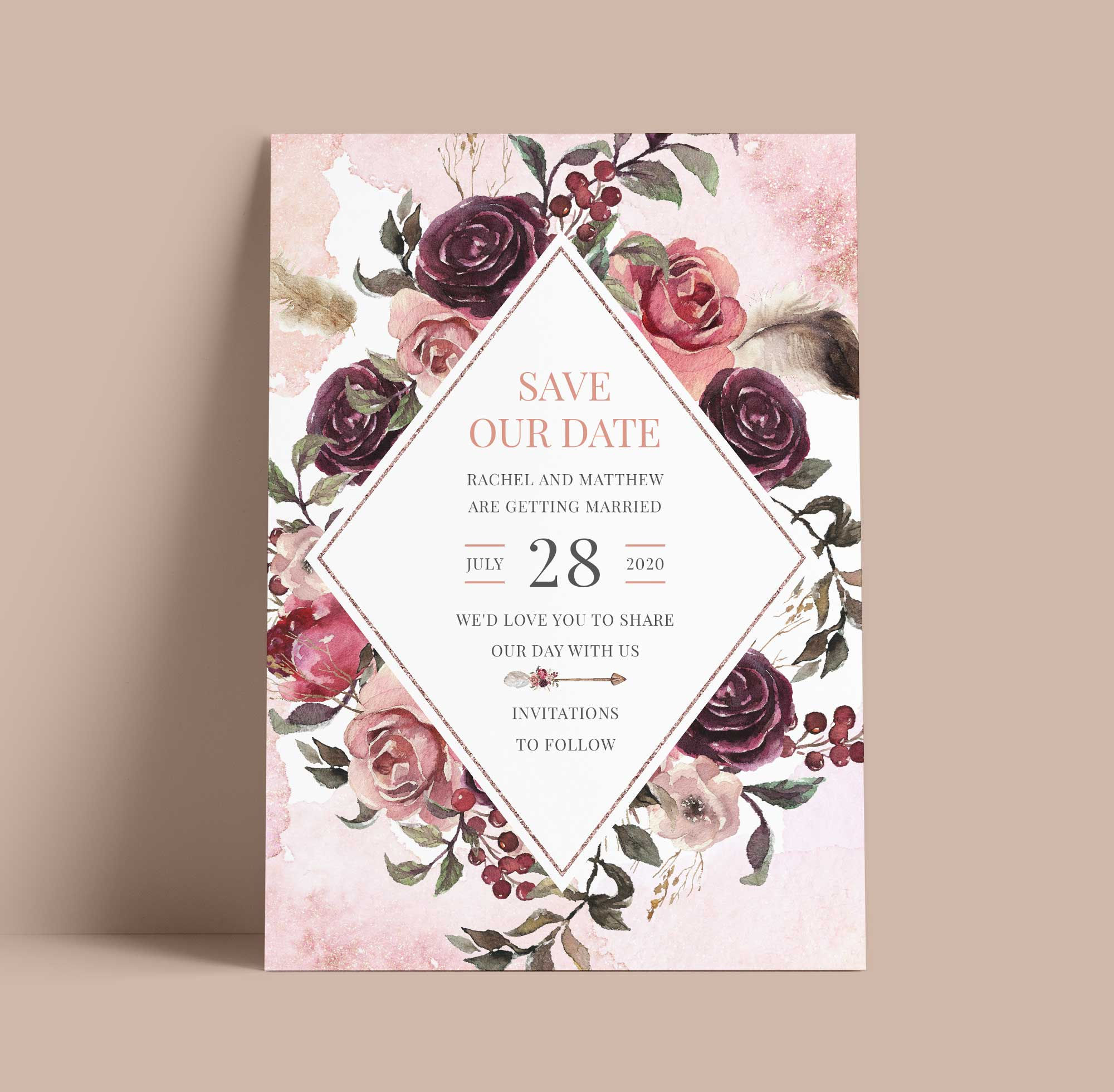 Save the Date Template