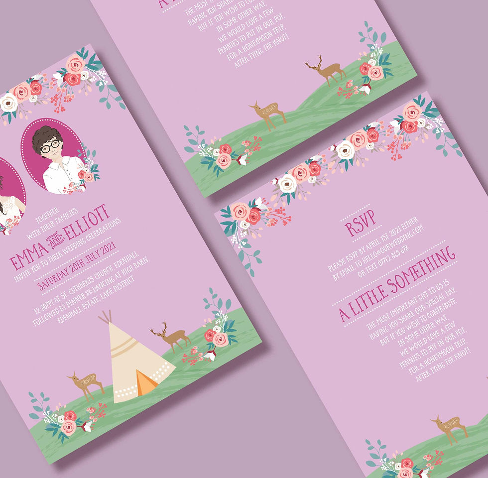 Thumbnail: Fun Wedding Invite