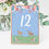 Thumbnail: Table Numbers for Wedding