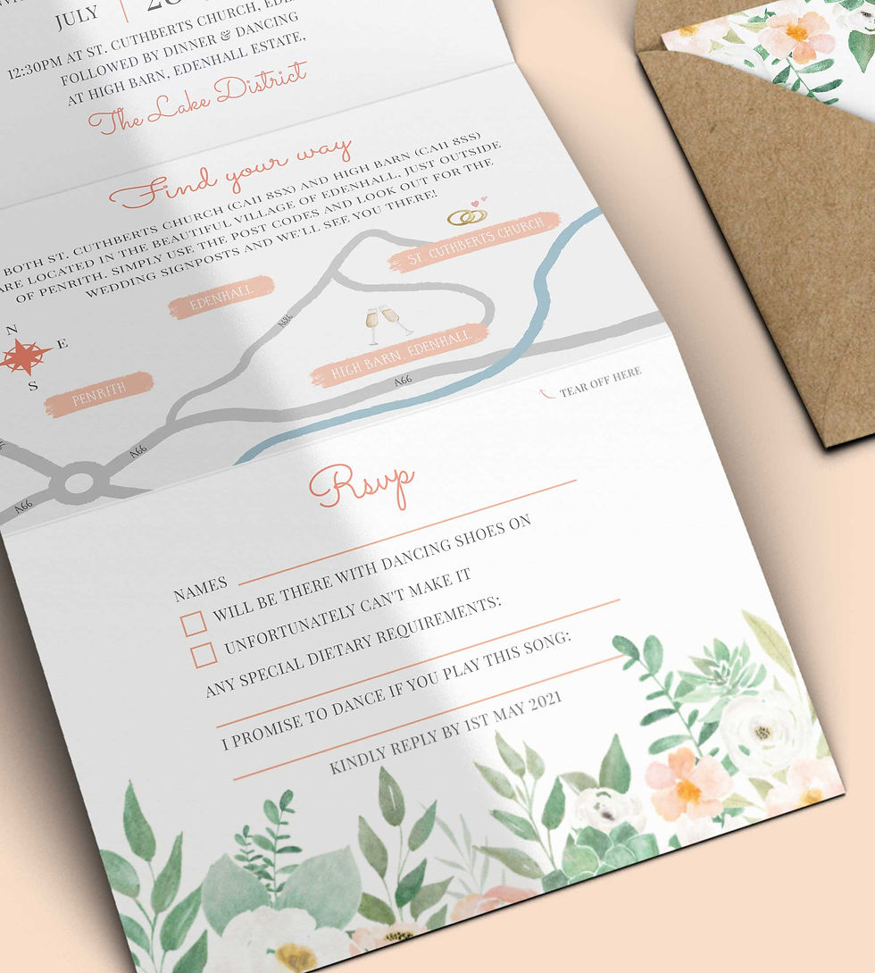 Thumbnail: Wedding RSVP Card