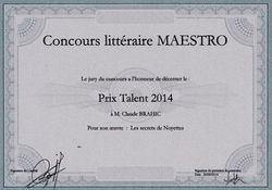Prix Talent 2014