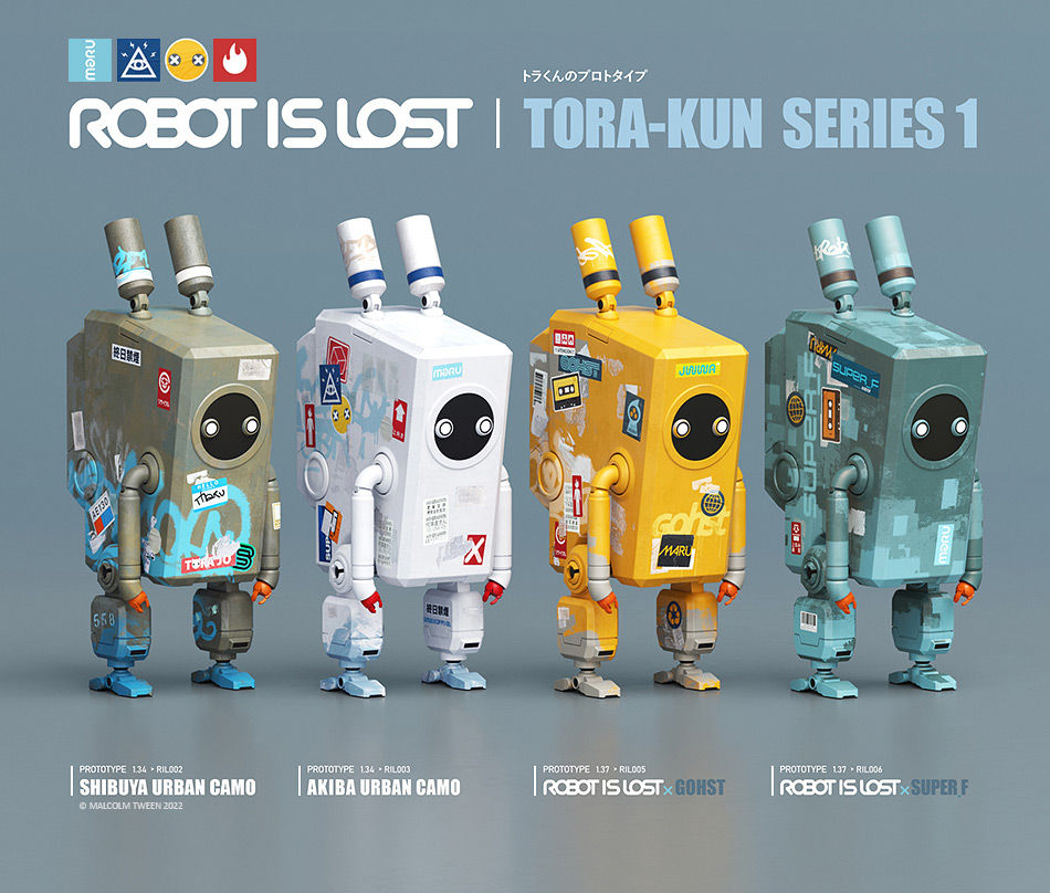 robotislost-tora-kun-robots-Malcolm_Tween-shibuya-akiba-gohst