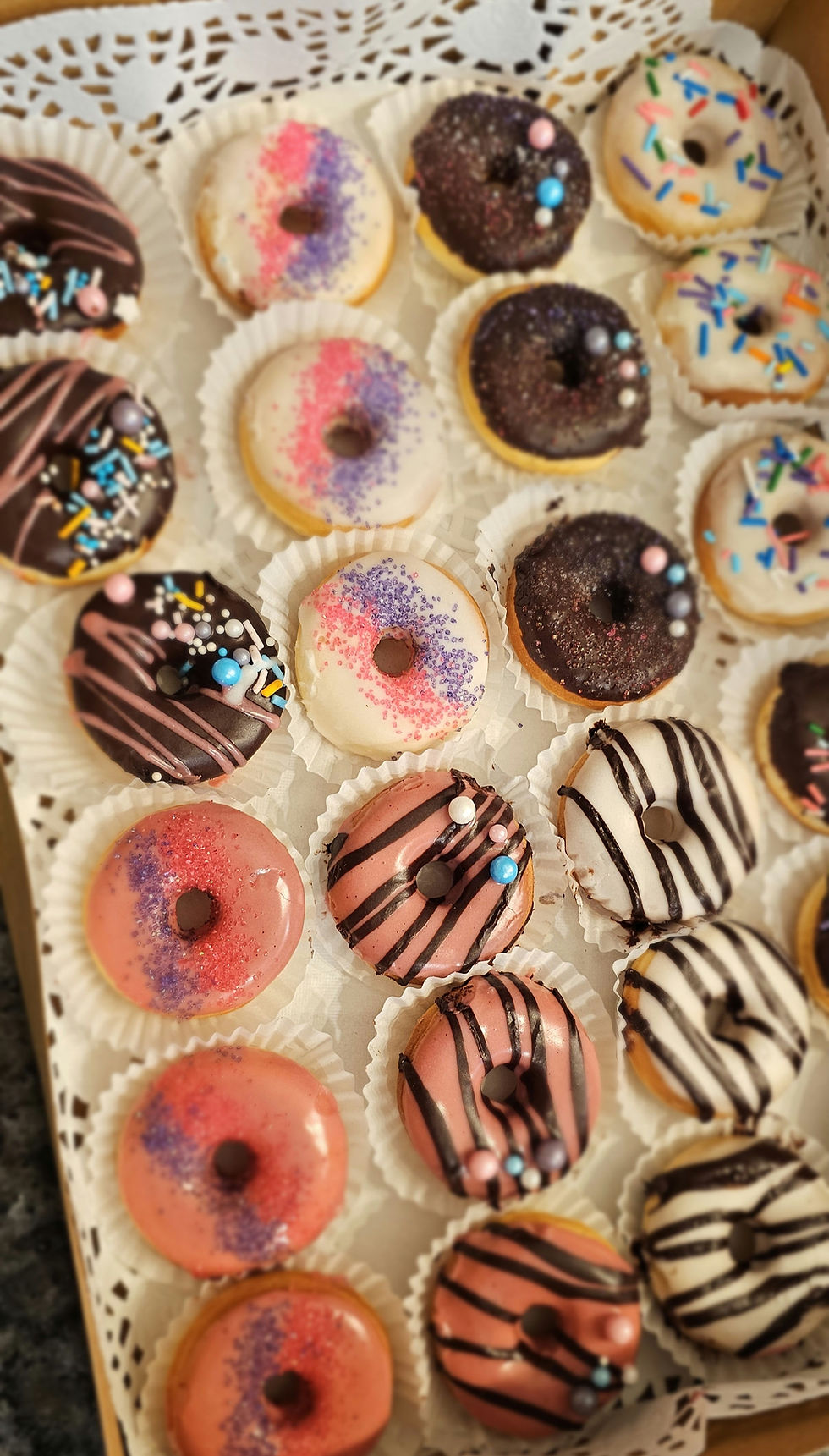 Thumbnail: Glazed Mini donuts x dozen 
