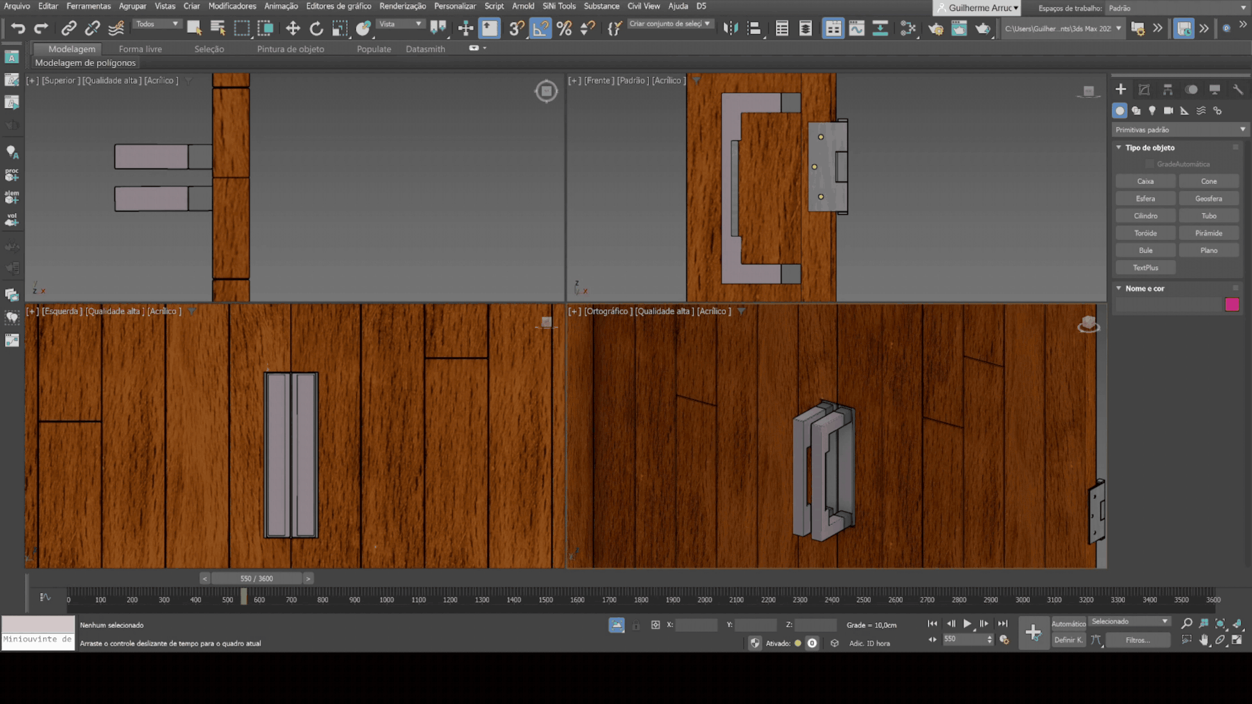 Trata-se de um arquivo tipo-gif, que mostra por quatro vistas, uma curta animação do funcionamento do puxador_alça, a maçaneta da porta_maleta.