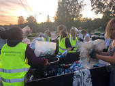Sorteringsjobben på pantestasjonen