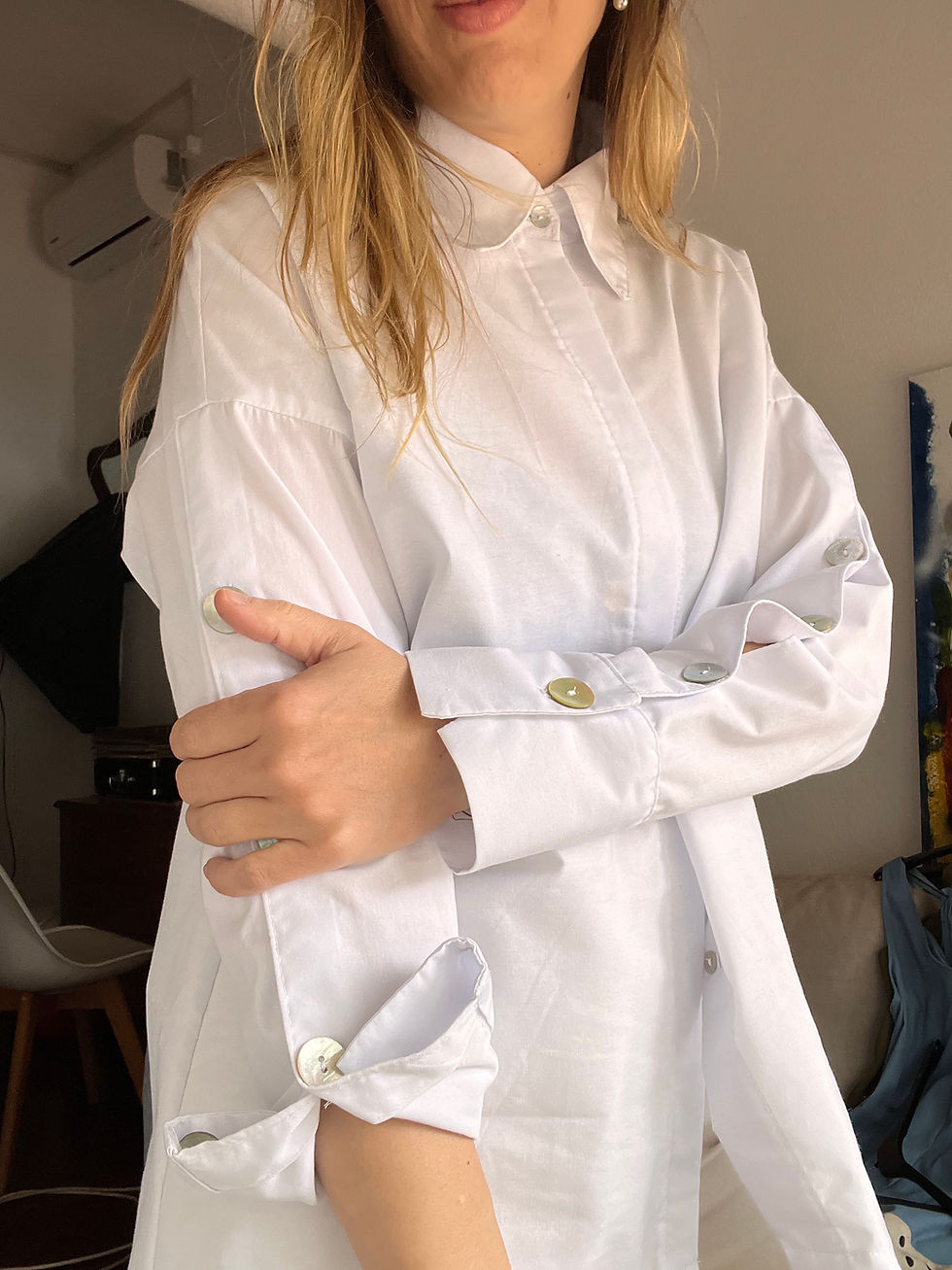 Miniatura: CAMISA VICTORIA BLANCA