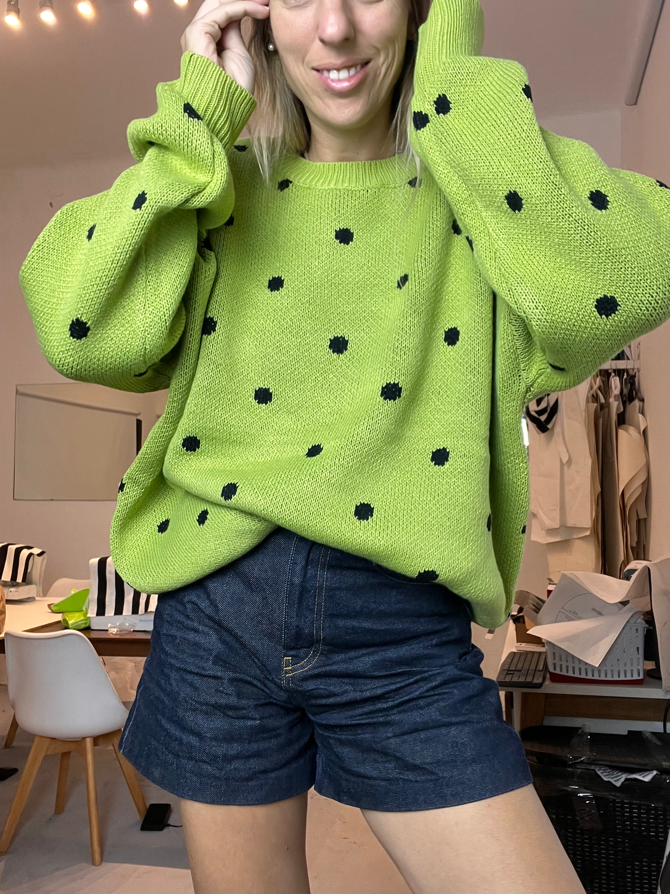  BUZO LUNARES PISTACHO