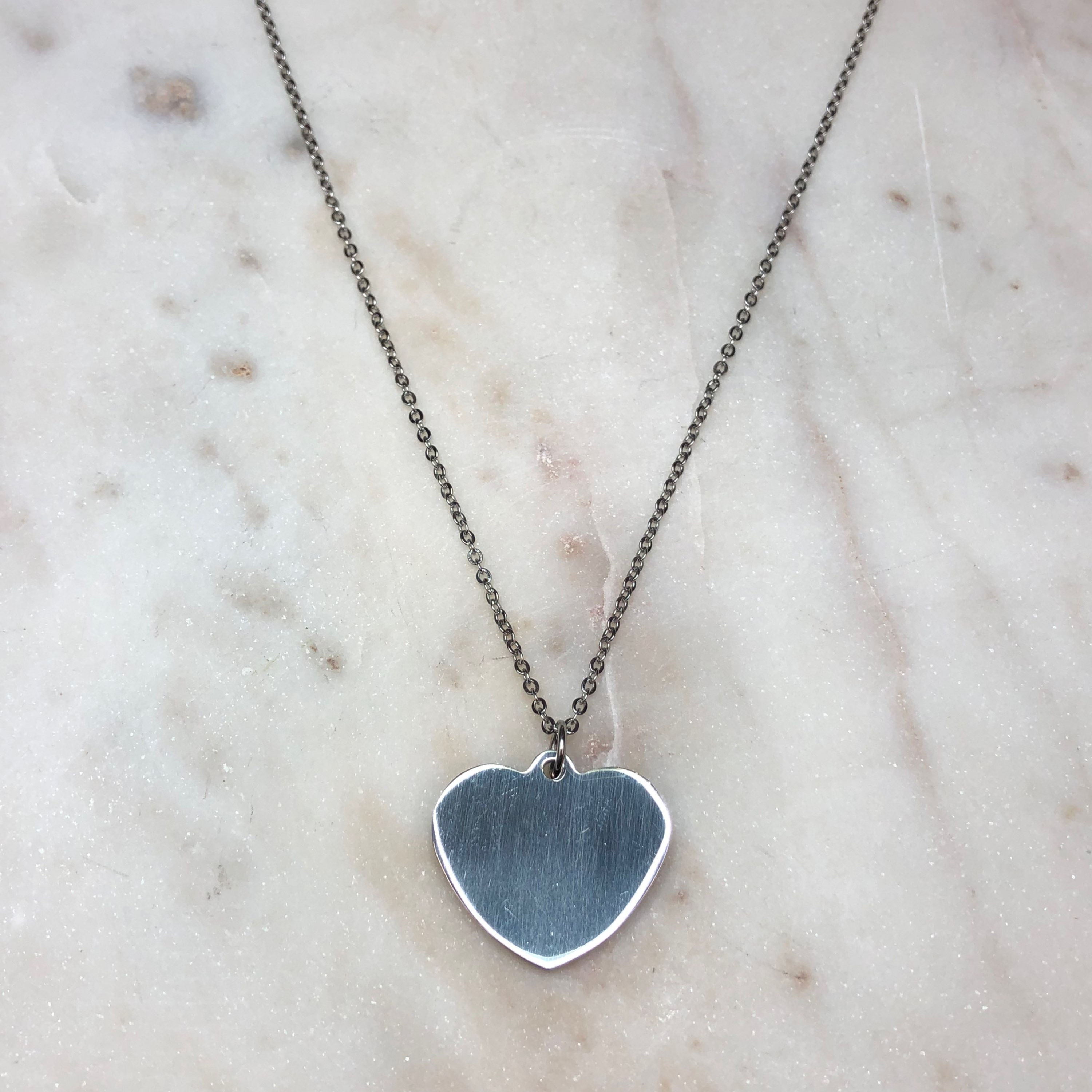 Stainless Steel Heart necklace