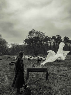 The struggle of living (homage to Ingmar Bergman)