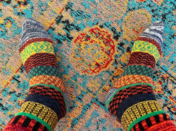 Feet On Rug