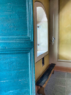 Blue Church Door