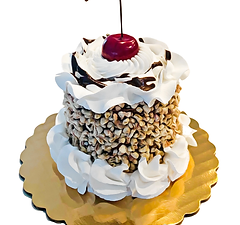 Mini Fake Cake Nutty Buddy Cake (4"x4.5")