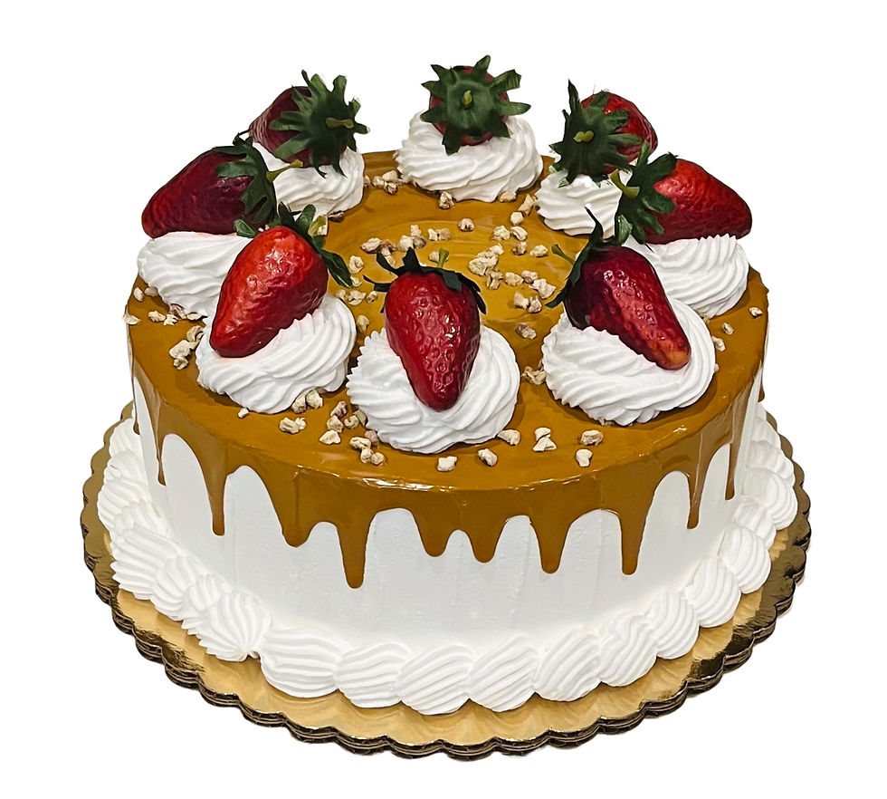 Dezicakes Carmel Strawberry Fake Cake