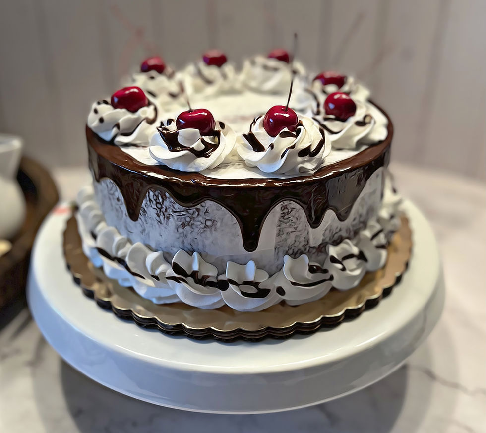 Thumbnail: Dezicakes Black Forest Cherry Fake Cake