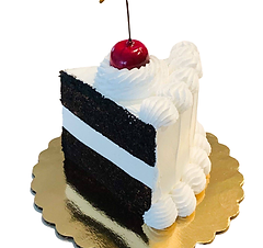 Vanilla Chocolate Fake Cake Slice (4"x5")