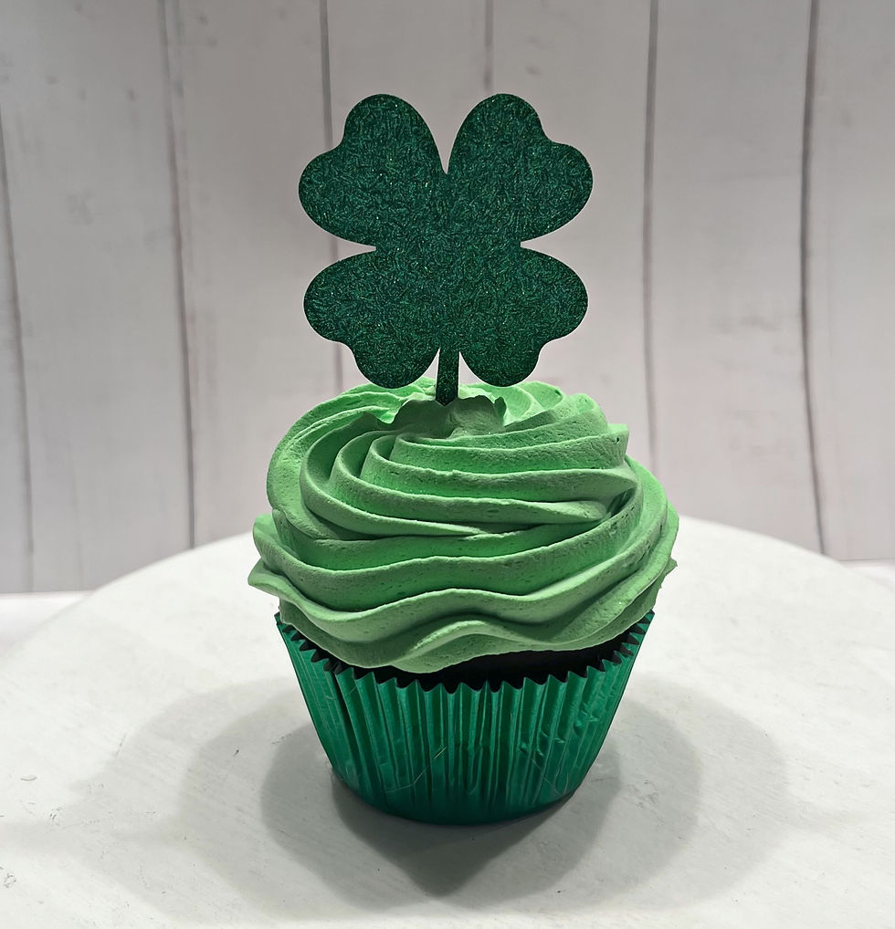 Thumbnail: Green St Patrick's Fake Cupcake