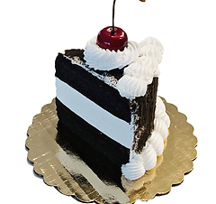 Black Forest Fake Cake Slice (4"x5")