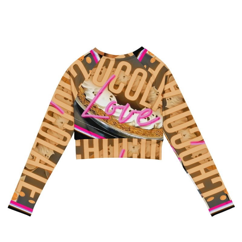 Thumbnail: Dezicakes Cake Cupcake Long Sleeve Crop Top