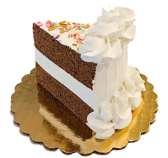 Gingerbread Fake Cake Slice (4"x4")