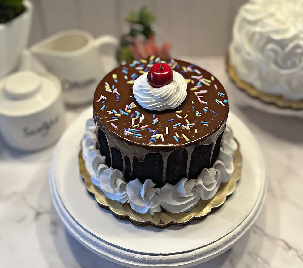 Thumbnail: Dezicakes  Fake Cake Chocolate Sundae Cake with Sprinkles
