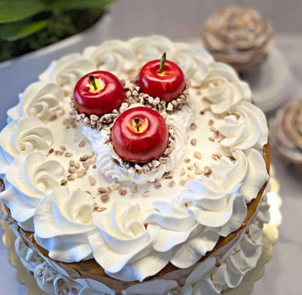 Thumbnail: Dezicakes Fake Cake Apple Carmel Cake