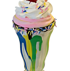 Easter Sprinkles CraziShake Parfait Fake Milkshake 10"x4"