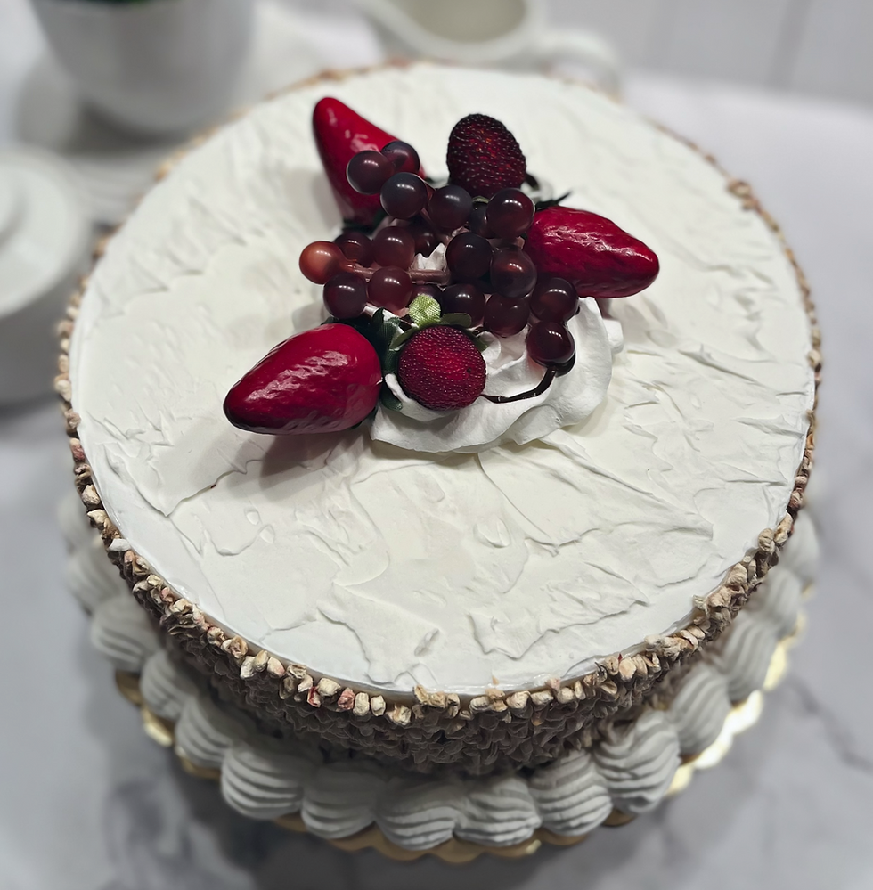 Thumbnail: Dezicakes Fake Cake Mixed Berry Cheesecake