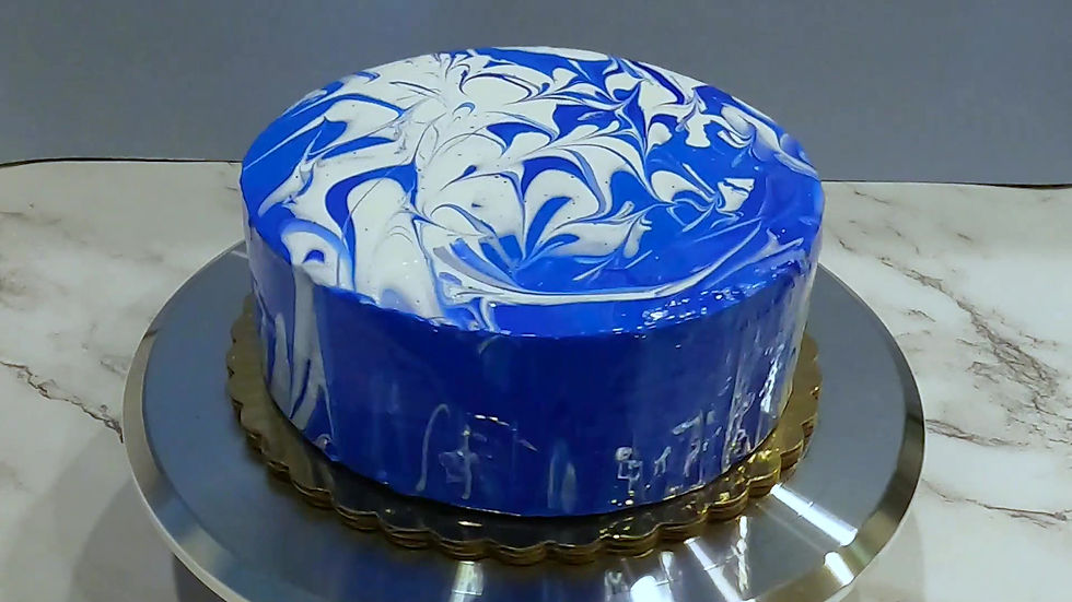 Thumbnail: Chocolate Carmel Glaze Fake Cake (8"x3")