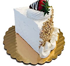 Strawberry Cheesecake Fake Cake Slice (4"x4.5")