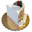 Thumbnail: Strawberry Cheesecake Fake Cake Slice (4"x4.5")