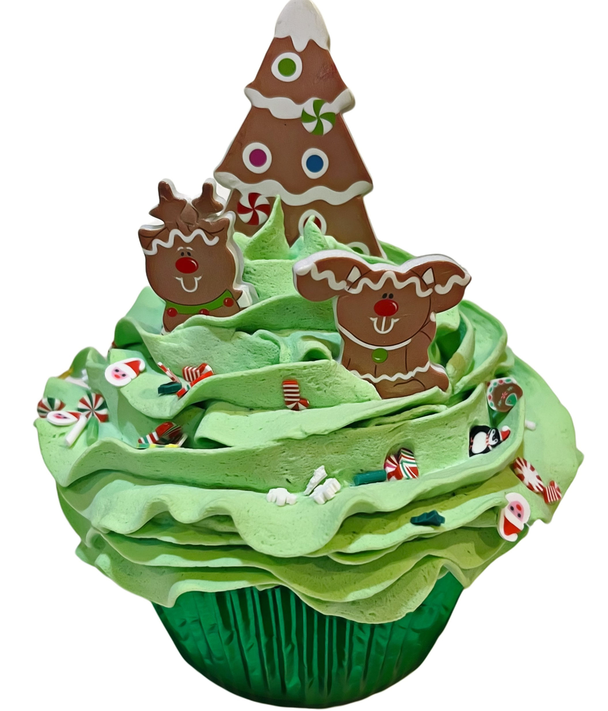 Christmas Pals Fake Cupcake