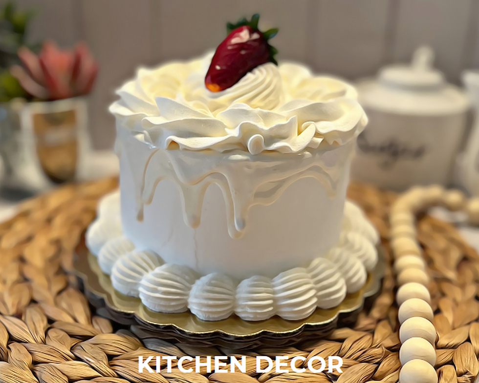 Thumbnail: Dezicakes Fake Cake Vanilla Strawberry Cake
