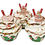 Thumbnail: (3) Christmas Gingerbread Fake Cupcakes (figures will vary)