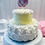 Thumbnail: Two Tier Fake Cake Yellow w/ White Lollipop Cake (9"x11")