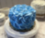 Thumbnail: Dezicakes Fake Cake Blue Rosette Cake
