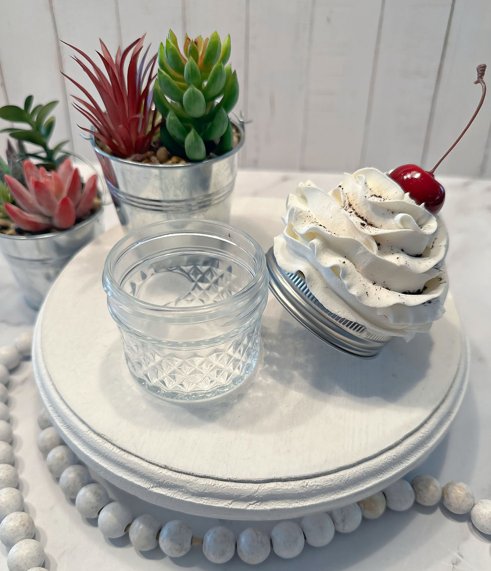 Thumbnail: Cookies & Cream Mason Jar Cupcake 3.5"x5.5"