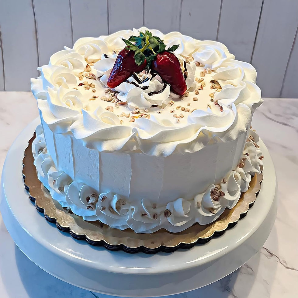 Thumbnail: Dezicakes Fake Cake Vanilla Strawberry Cake