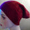 Miniature : Bonnet rouge et rose Motif Jacquard