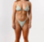 Thong Style Bikini Bottom - Pastel Green