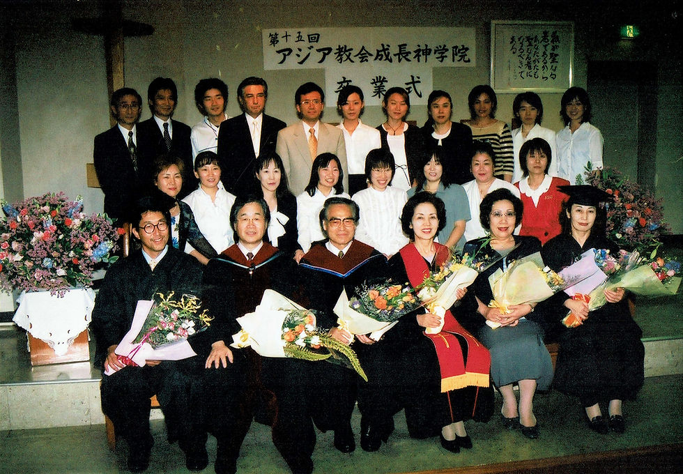 ACGI(アジア教会成長神学院) 卒業式