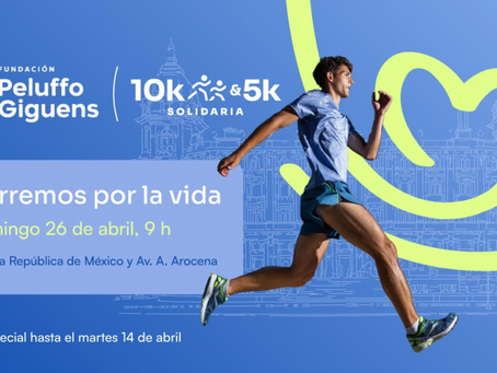 La Fundación Peluffo Giguens lanza la quinta edición de su Carrera Solidaria 5K y 10K