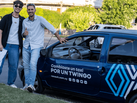 Renault impulsó una acción para “cambiar el taxi por un Twingo” rumbo al show de Shakira