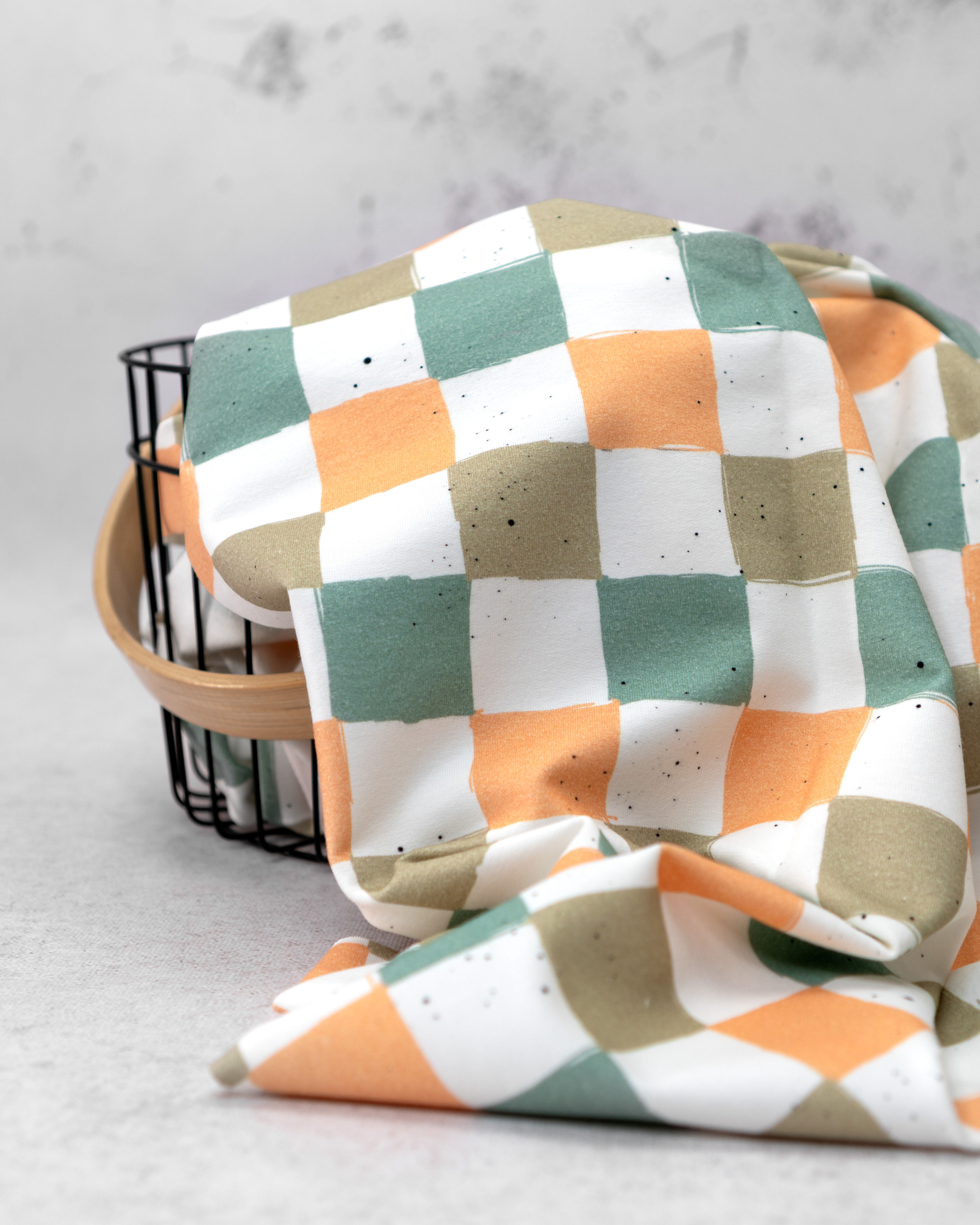 Dinomite Checks- French Terry