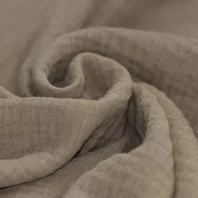 Taupe- Musselin