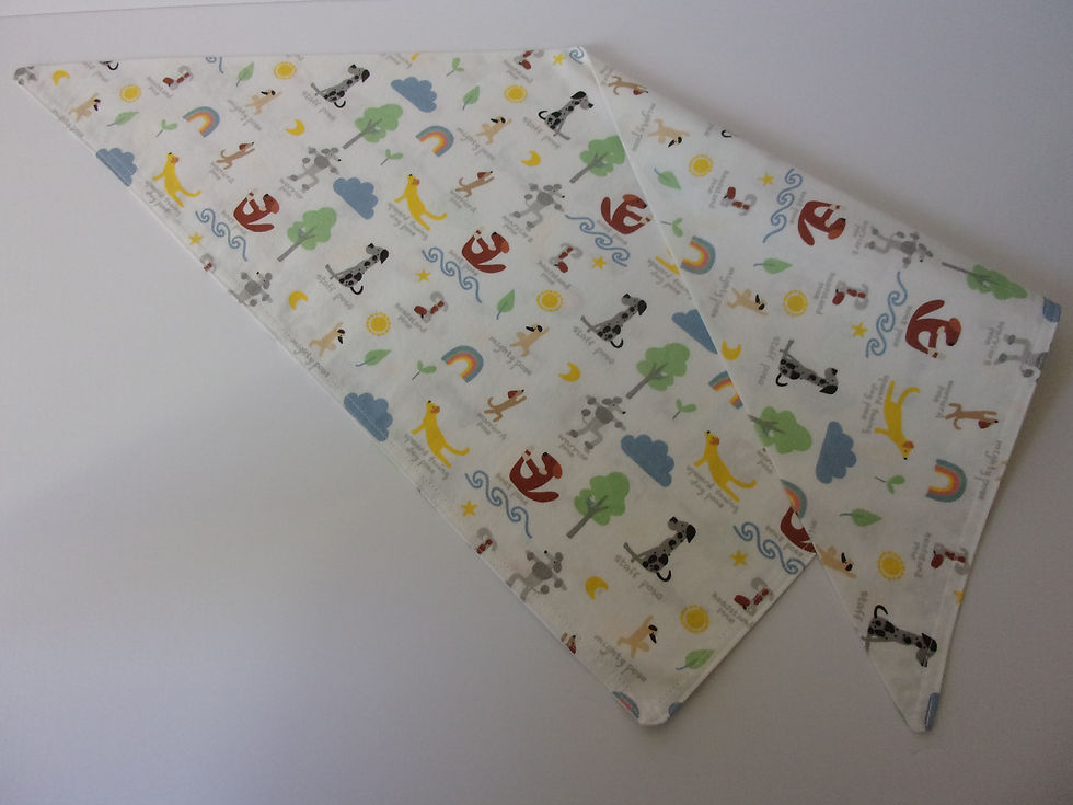 Thumbnail: Yoga Dogs Tied Bandana