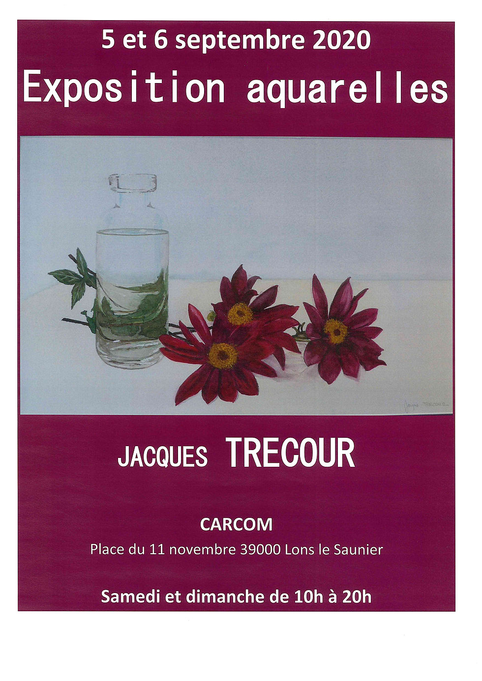 Exposition Jacques TRECOUR