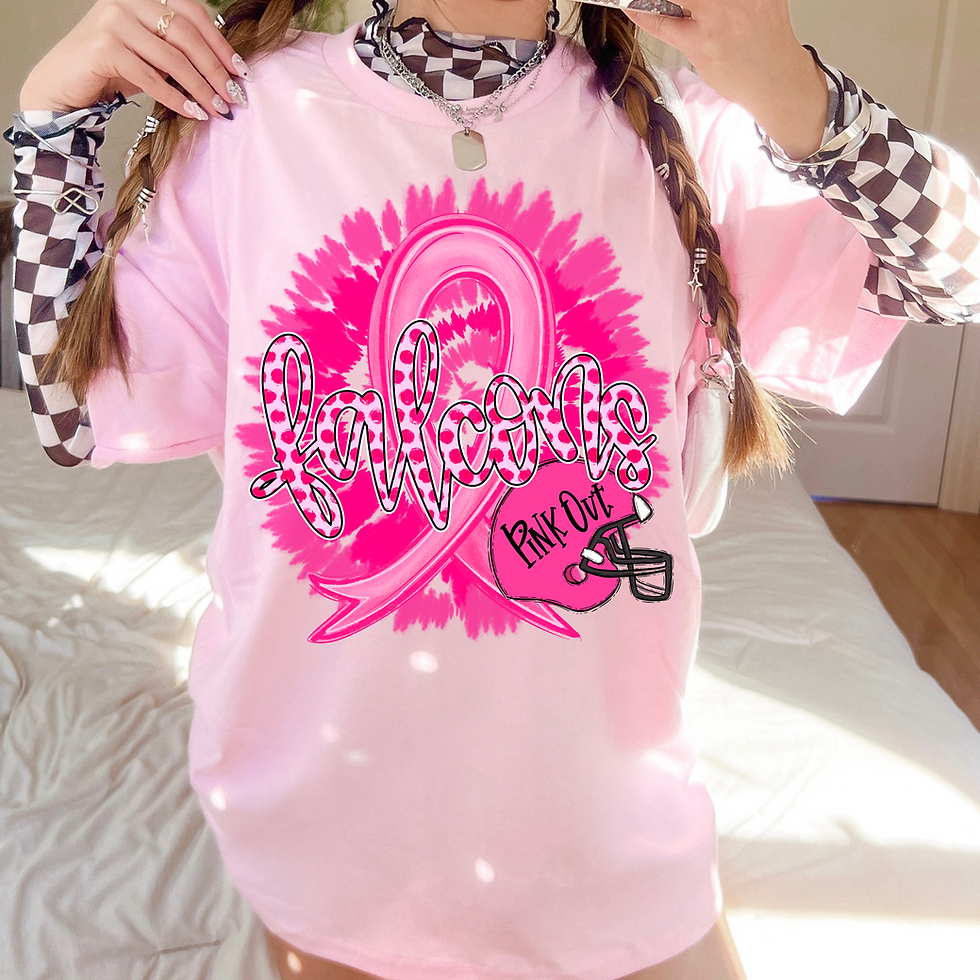 PINK OUT FALCONS BURST